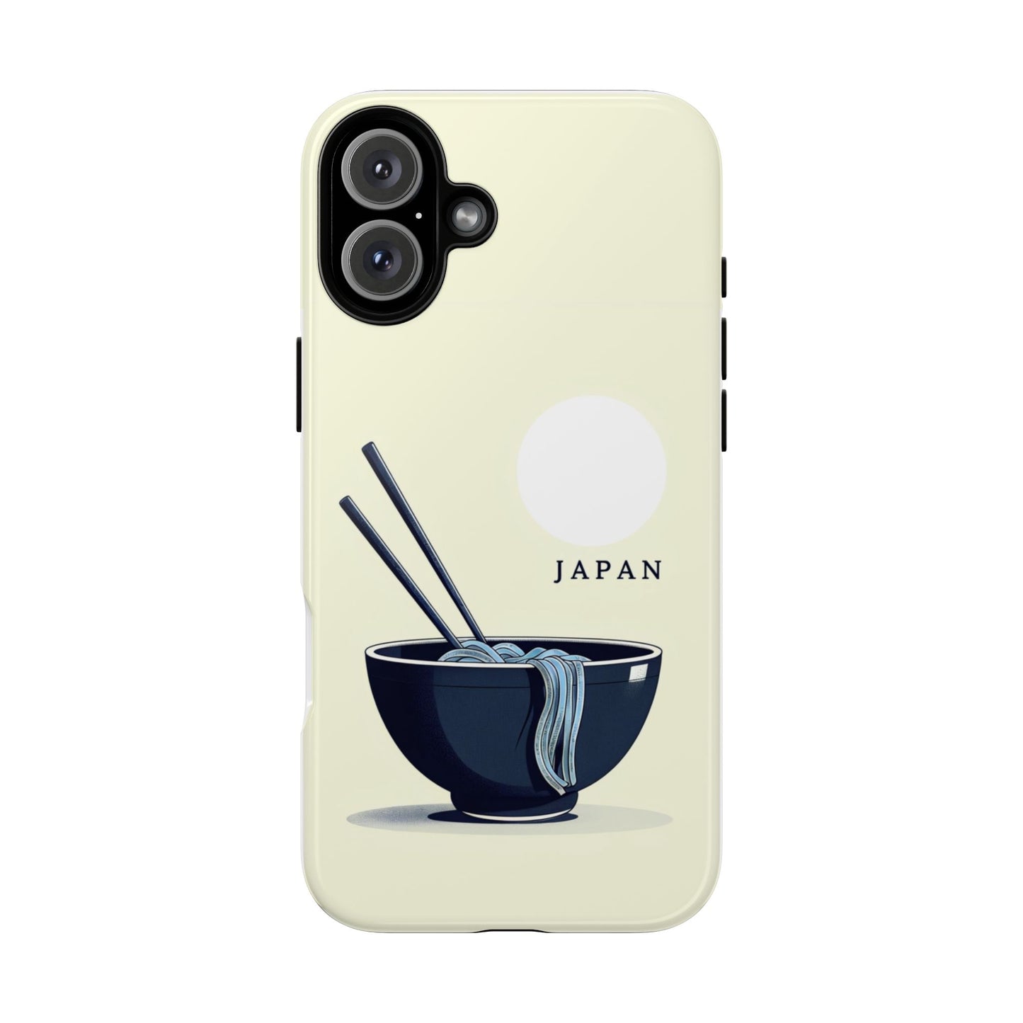 Japan Noodle Bowl Phone Case iPhone 16 Plus Glossy