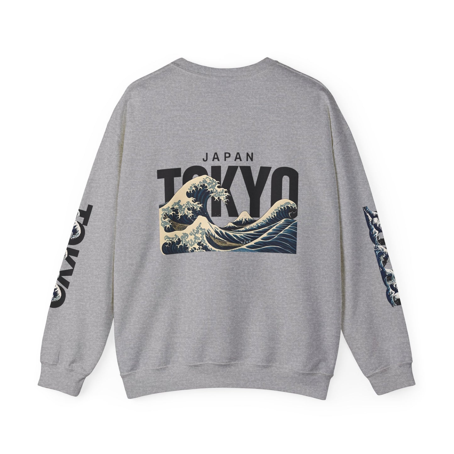 Tokyo Wave Unisex Heavy Blend Crewneck Sweatshirt