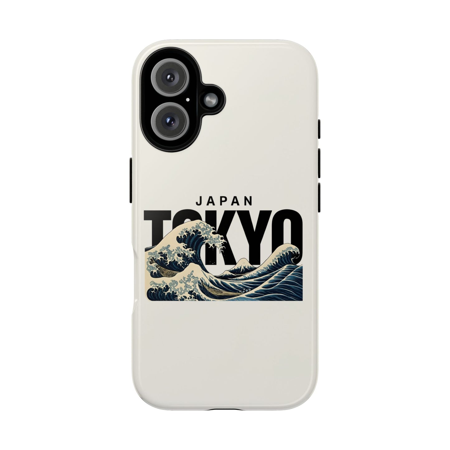 Japan Tokyo Wave Phone Case iPhone 16 Glossy