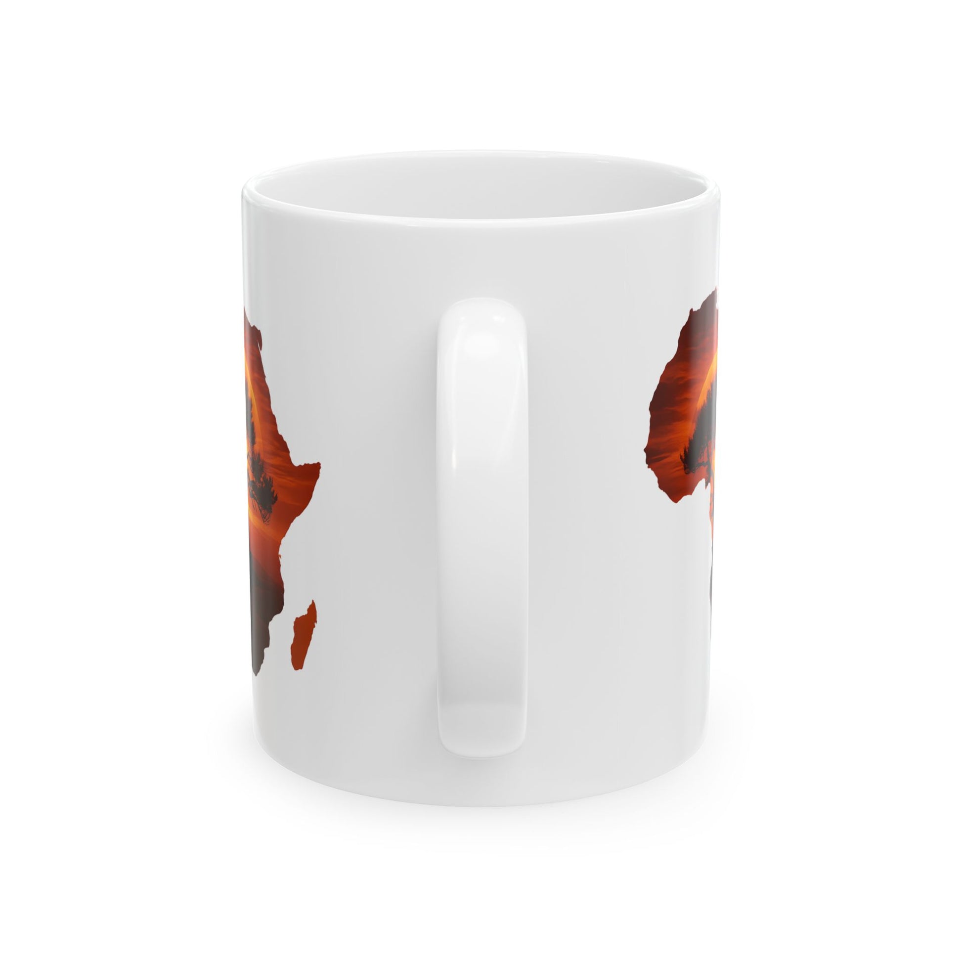 Unique Africa Map Mug