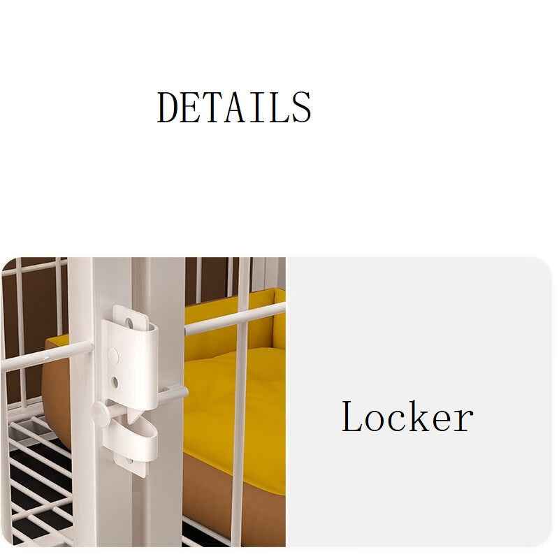 60cm Medium Dog Crate Dog Kennel Dog Kennel Heavy Duty Metal Tube