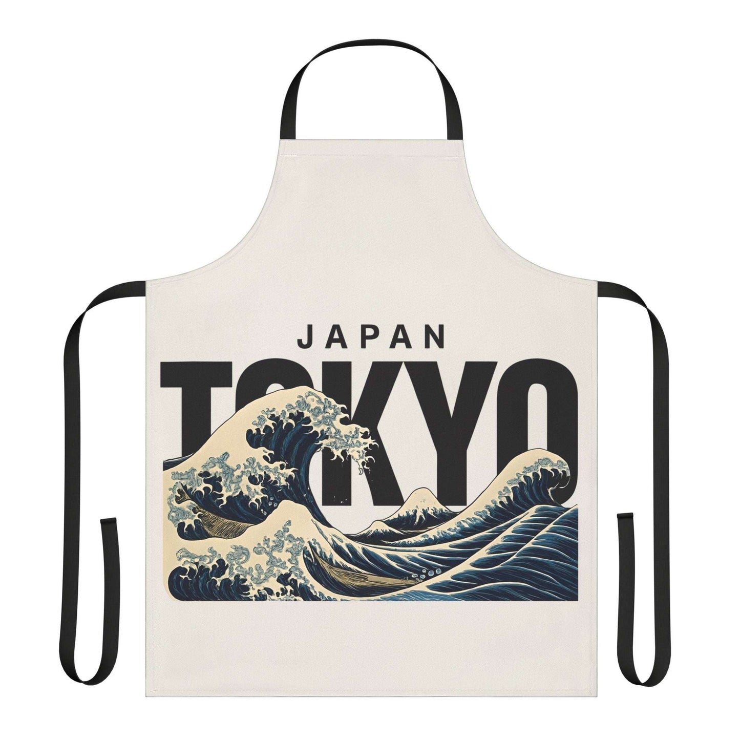 Tokyo Wave Apron One size Black