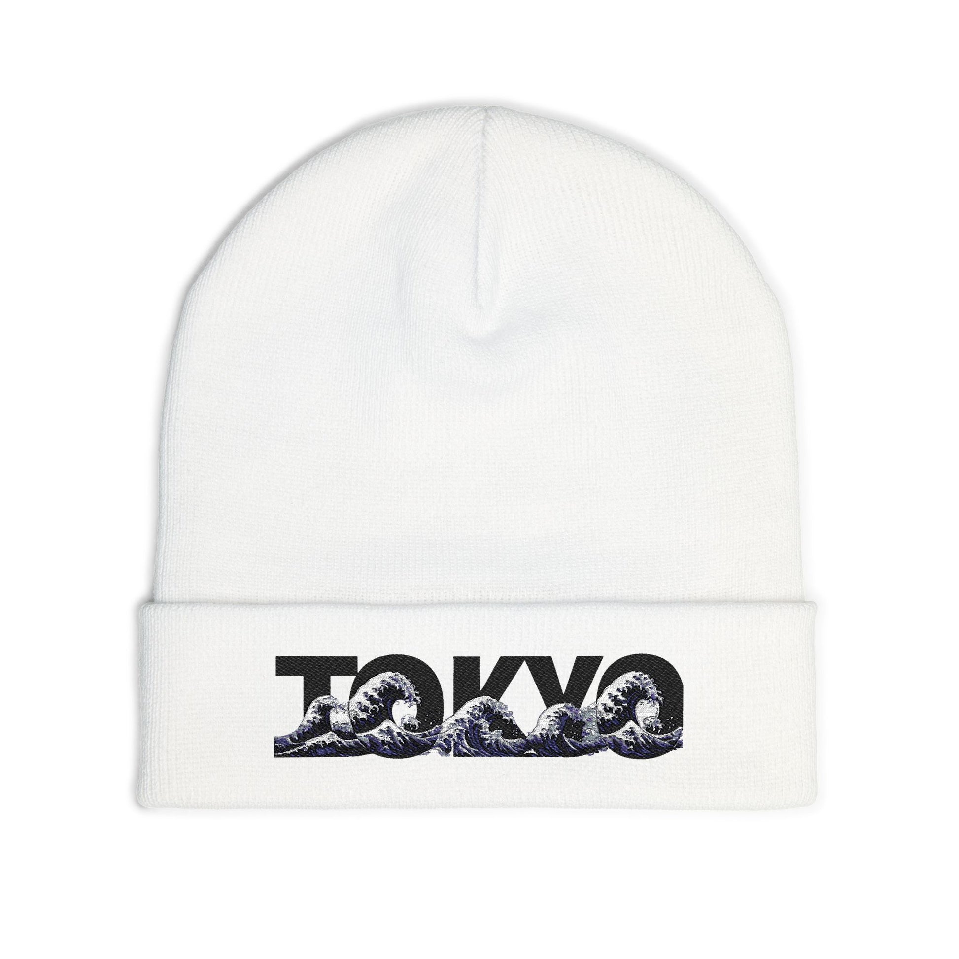 Tokyo Embroidered Beanie