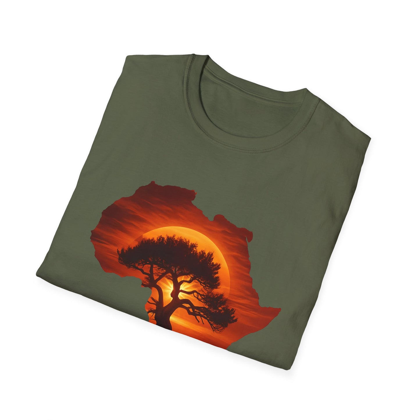 Unique Africa Map T-Shirt