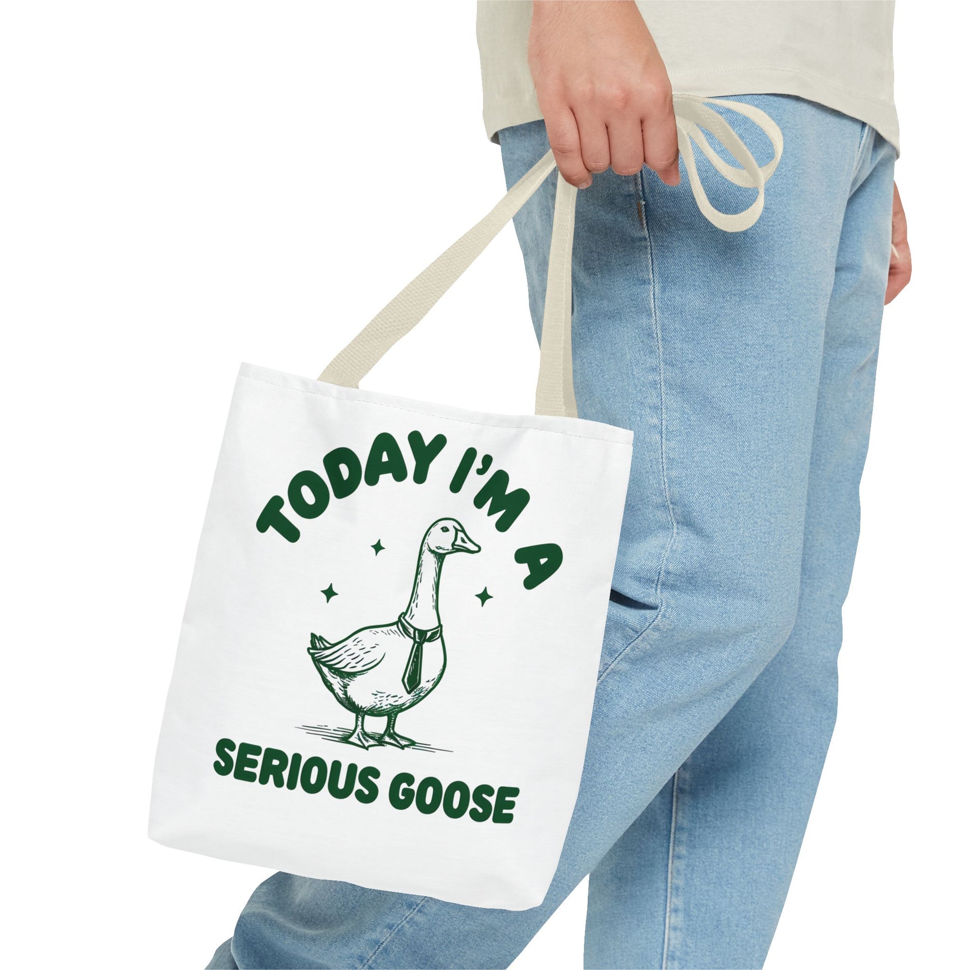 Today I'm a Serious Goose Tote Bag