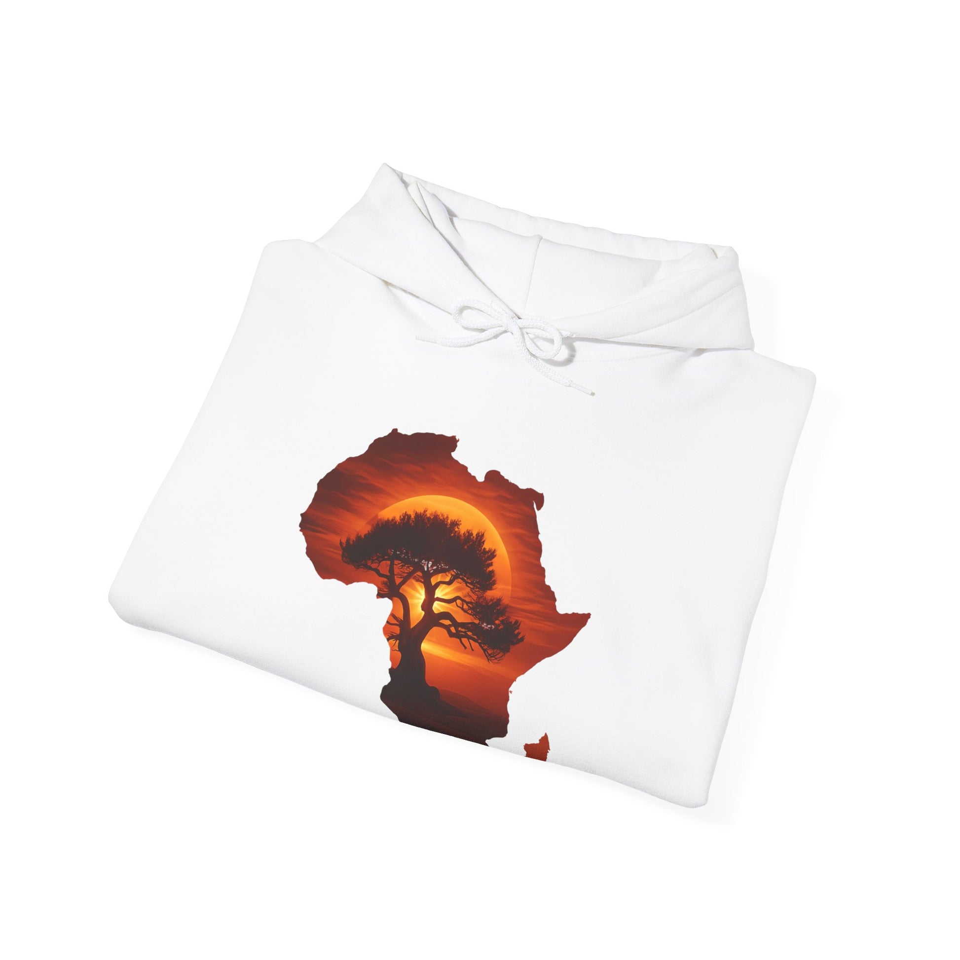 Africa Map Sunset Hoodie