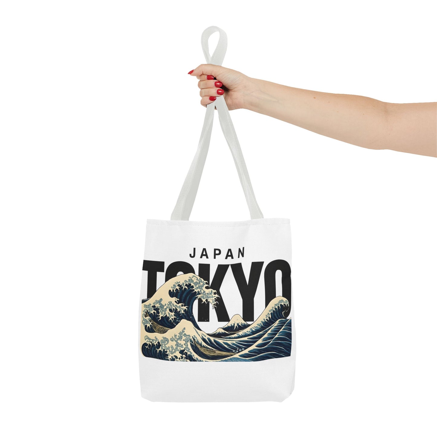 Japan Tokyo Wave Tote Bag