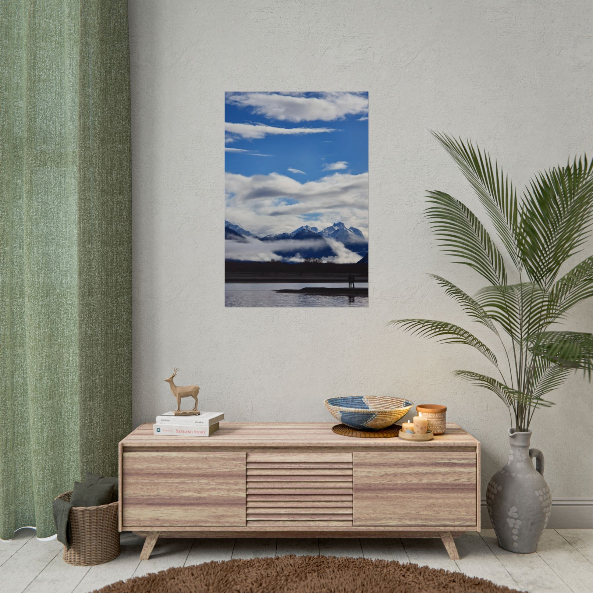 Glenorchy Serene Landscape Print