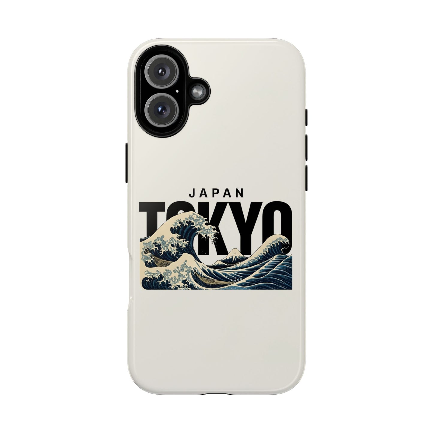 Japan Tokyo Wave Phone Case iPhone 16 Plus Glossy