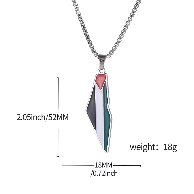 Palestine Pendant Necklace