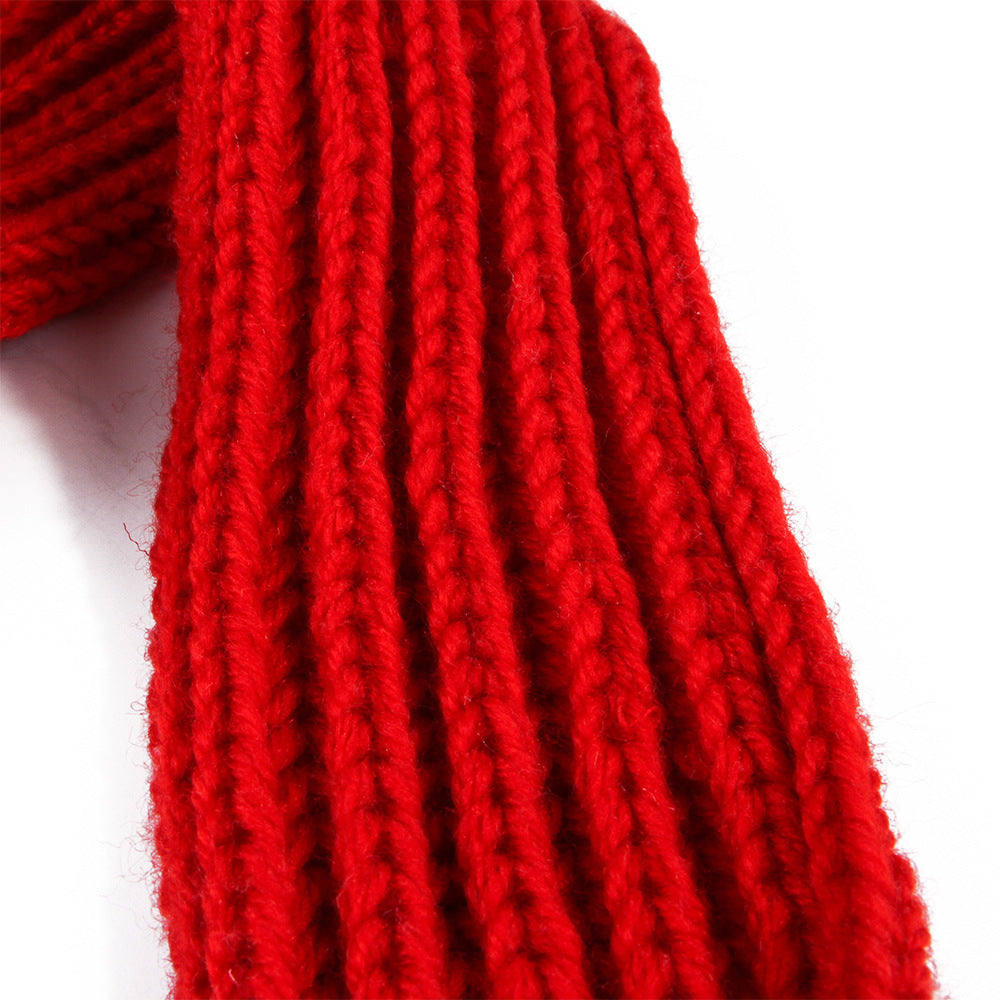 Creative Pet Christmas Hat and Scarf Set for Festive Holiday Style