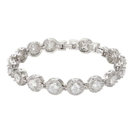Light Luxury Sparkling Alloy Bracelet