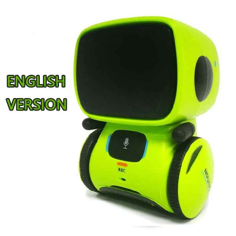 Interactive Voice-Controlled Smart Robot English Green