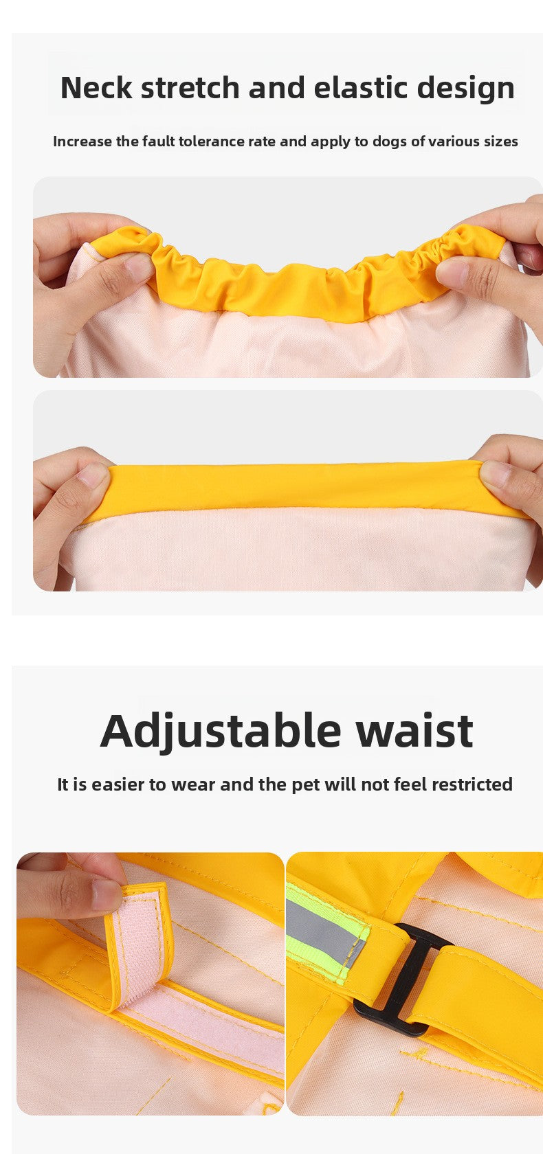 Dog Raincoat Poncho