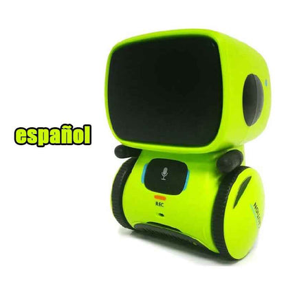Interactive Voice-Controlled Smart Robot Spain Green
