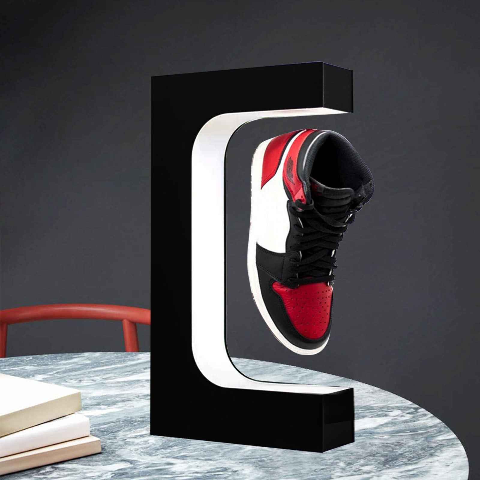 Adjustable Magnetic Levitation Shoe Display Rack