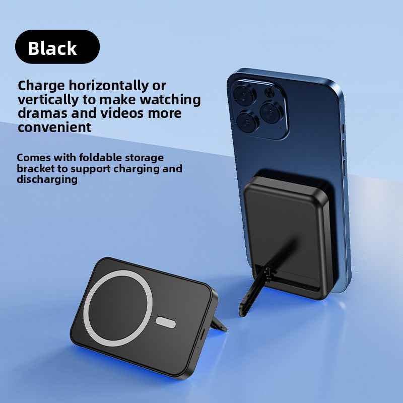 Magsafe Magnetic Folding Power Bank with Wireless Charging