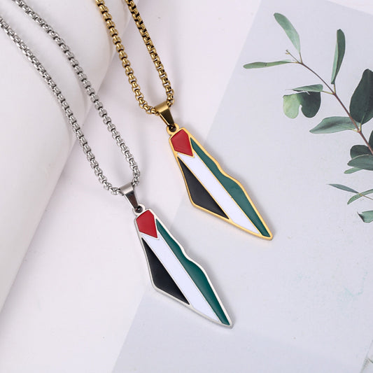 Palestine Pendant Necklace