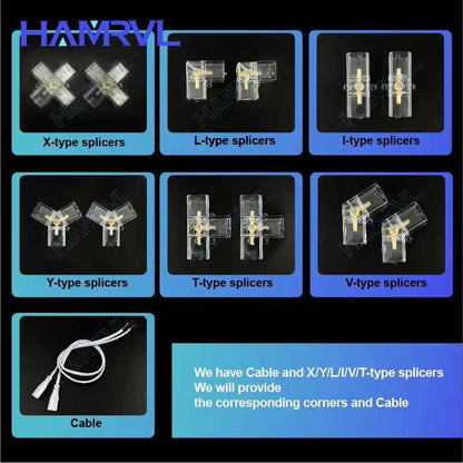 Hexagon LED Ceiling Lighting 110-240V